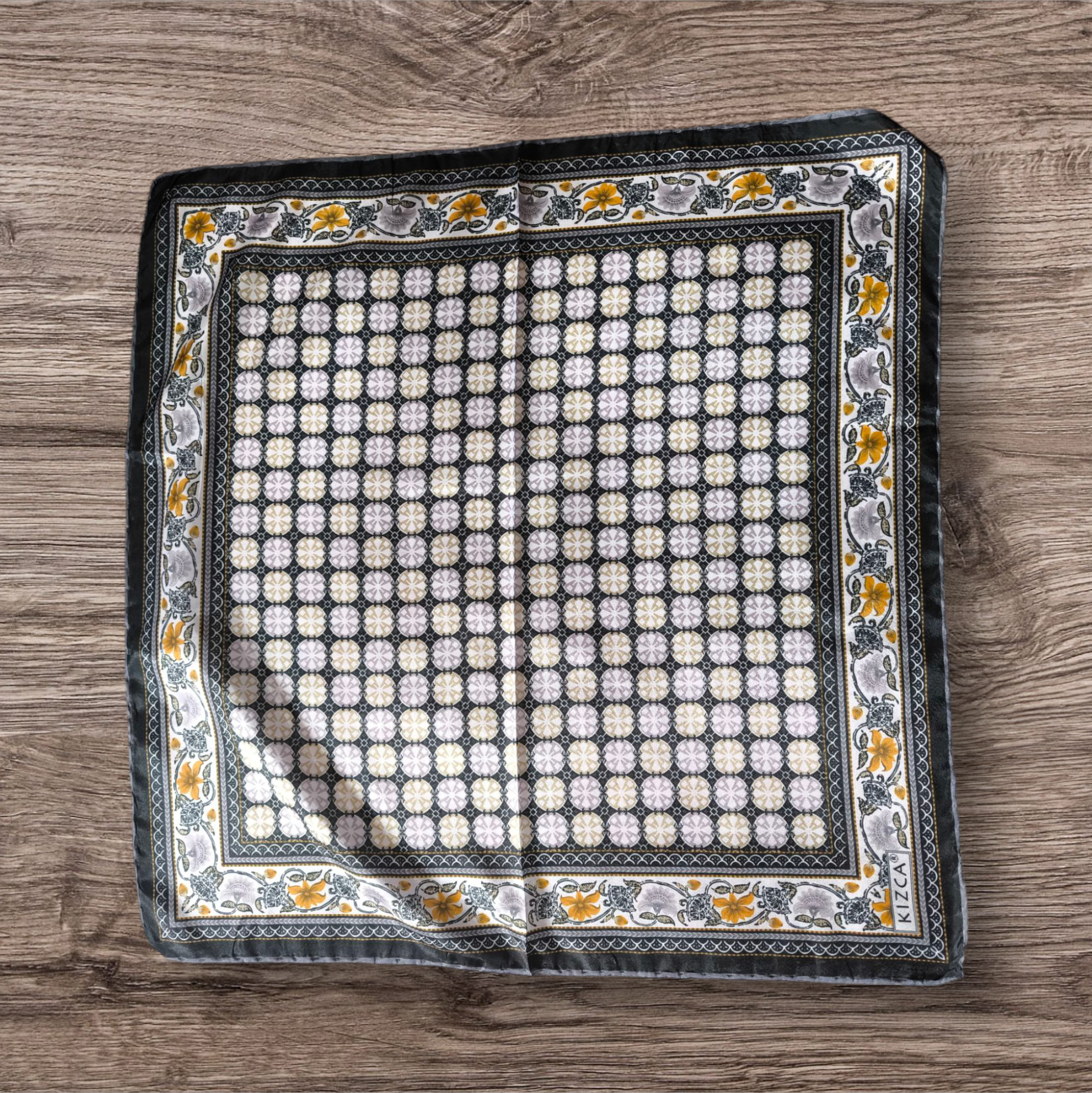 Vual İpek Fular 50x50 cm - Görsel 4