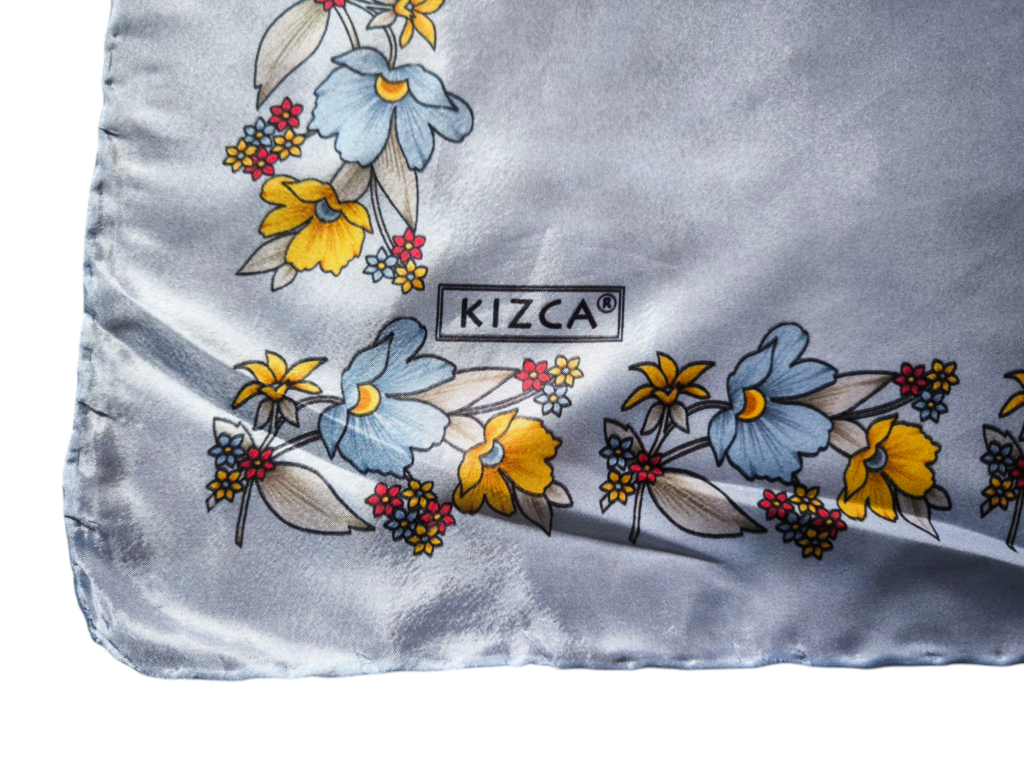 Kızca Vual İpek Fular 50x50 cm