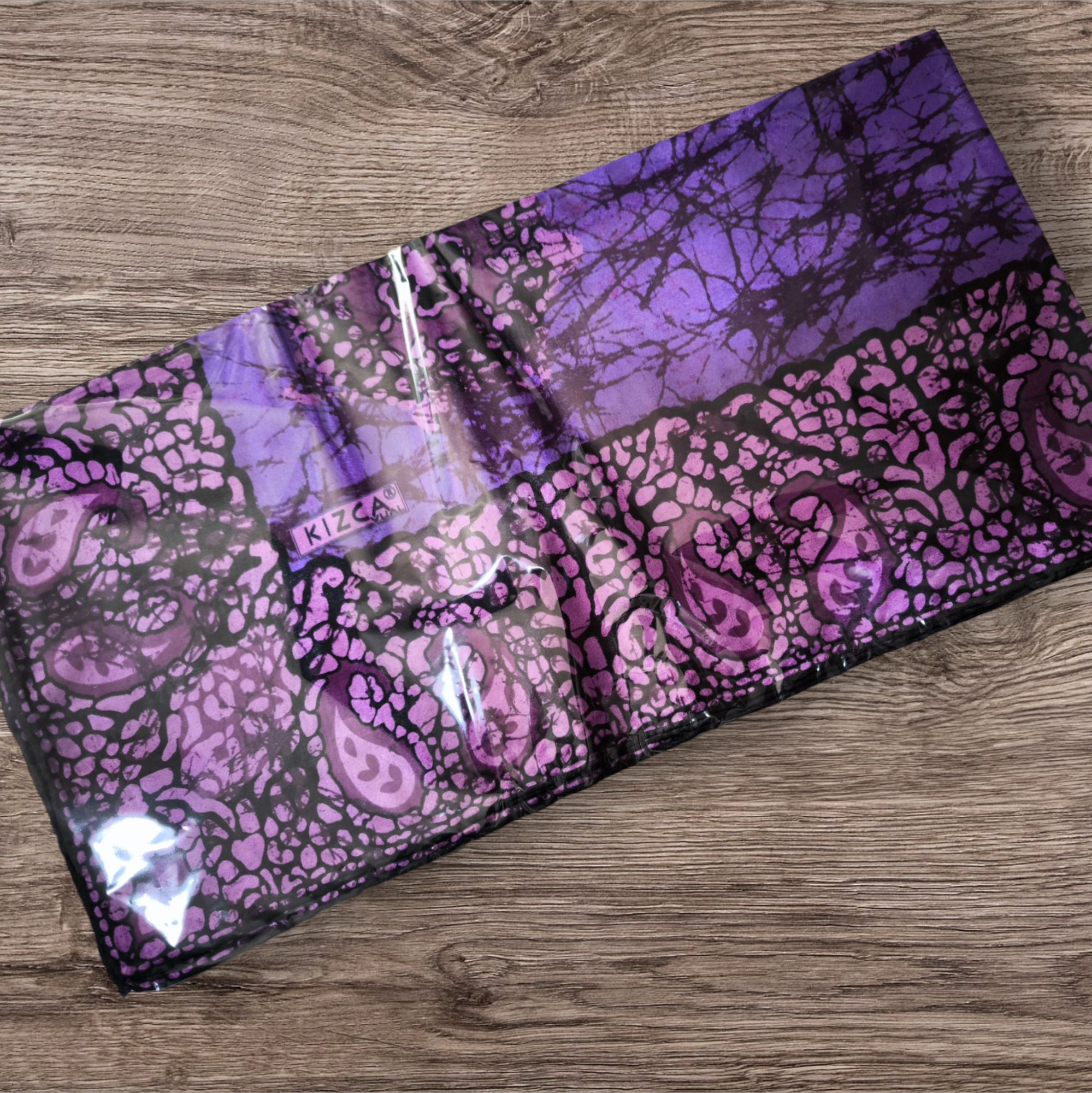 Batik Desenli Vual İpek Eşarp - Görsel 3