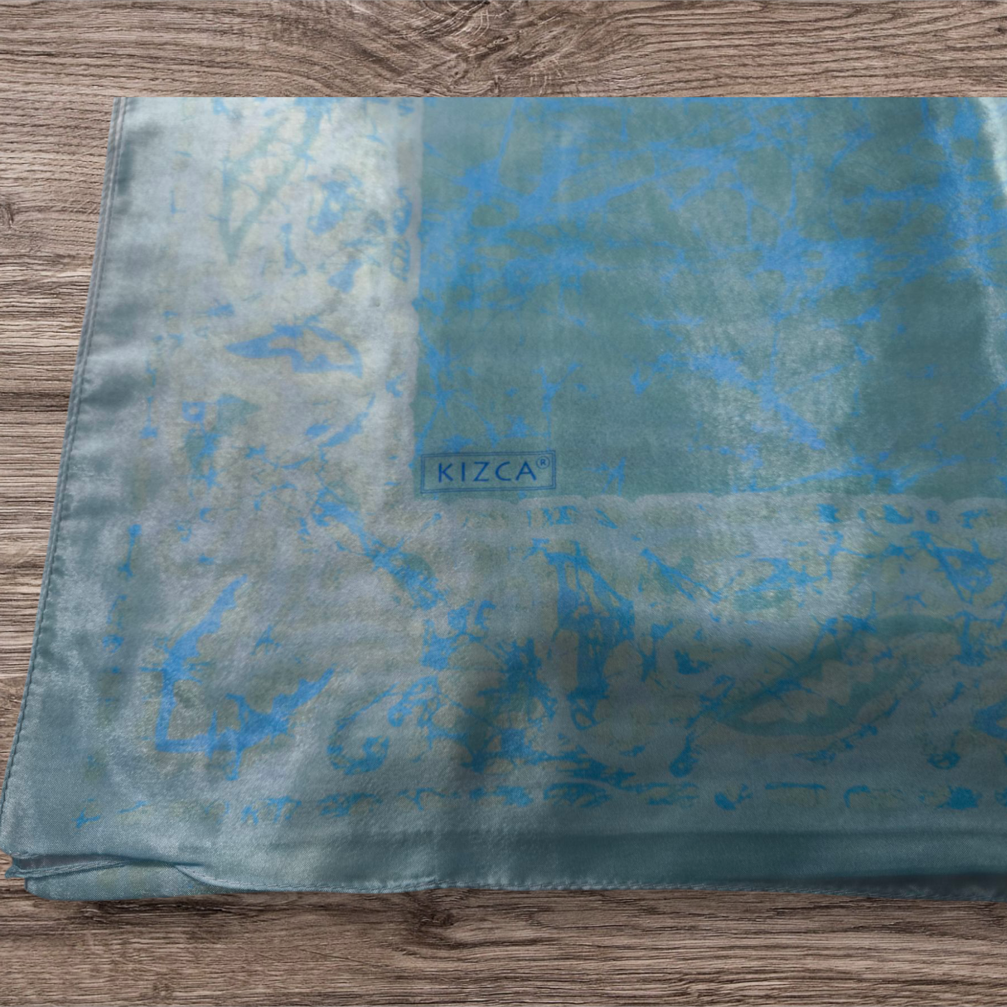 Kızca Vual İpek Şal Batikli - Görsel 8